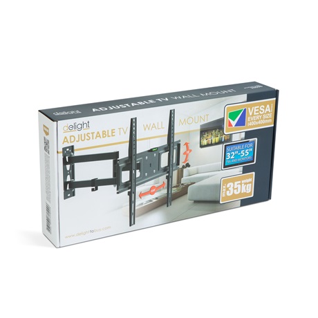 Delight 39696 LCD FALI TARTÓKONZOL - DÖNTHETŐ - 32 - 55"