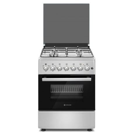 Novacook F6B40EF INX kombinált tűzhely inox Novacook F6B40EF INX kombinált tűzhely inox
