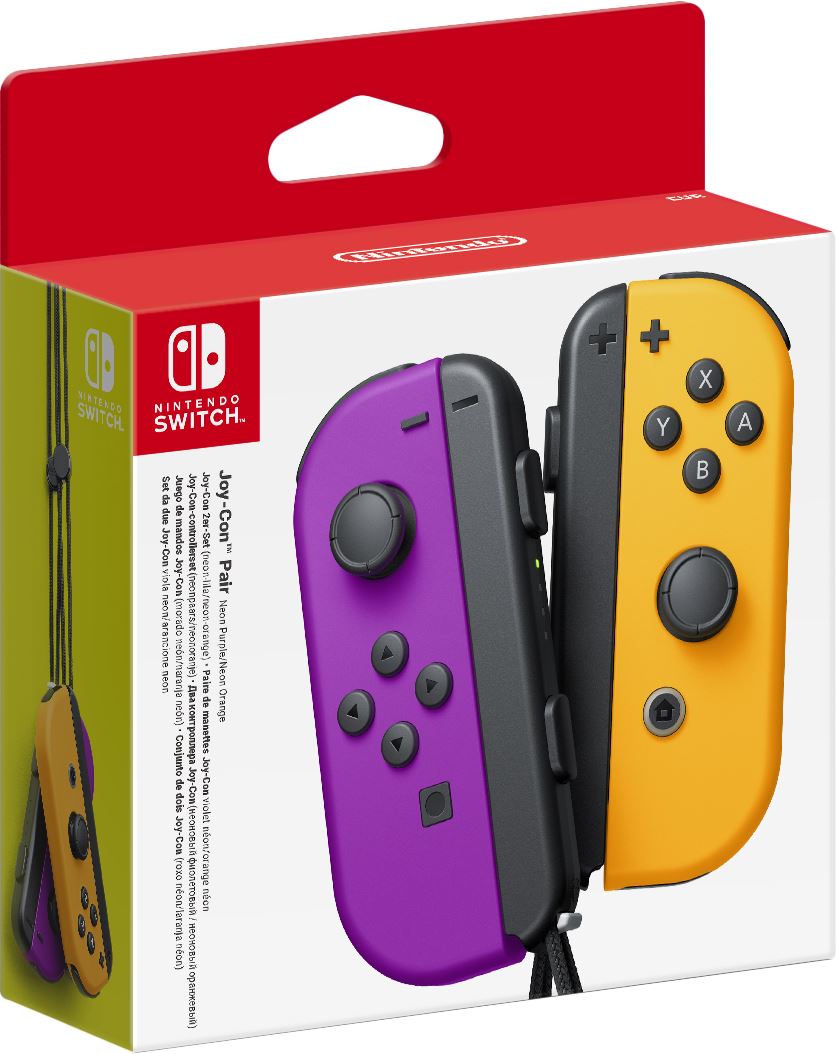 Nintendo Switch Joy-Con kontroller lila-narancs Nintendo Switch Joy-Con kontroller lila-narancs