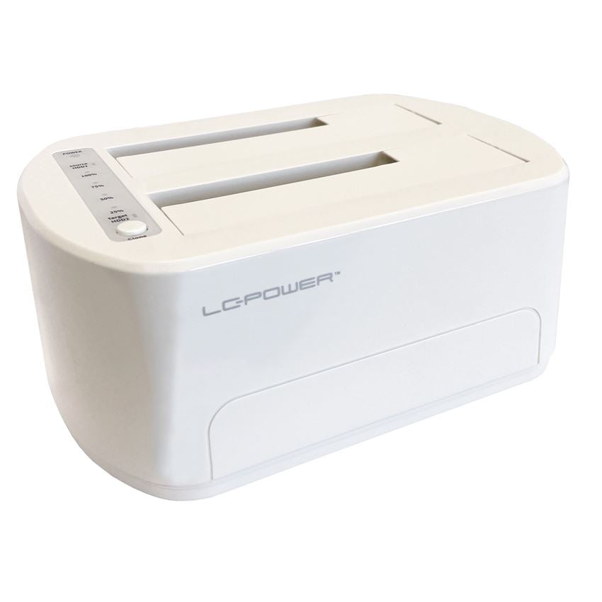 LC Power LC-DOCK-U3-VI HDD Docking Station White LC Power LC-DOCK-U3-VI HDD Docking Station White