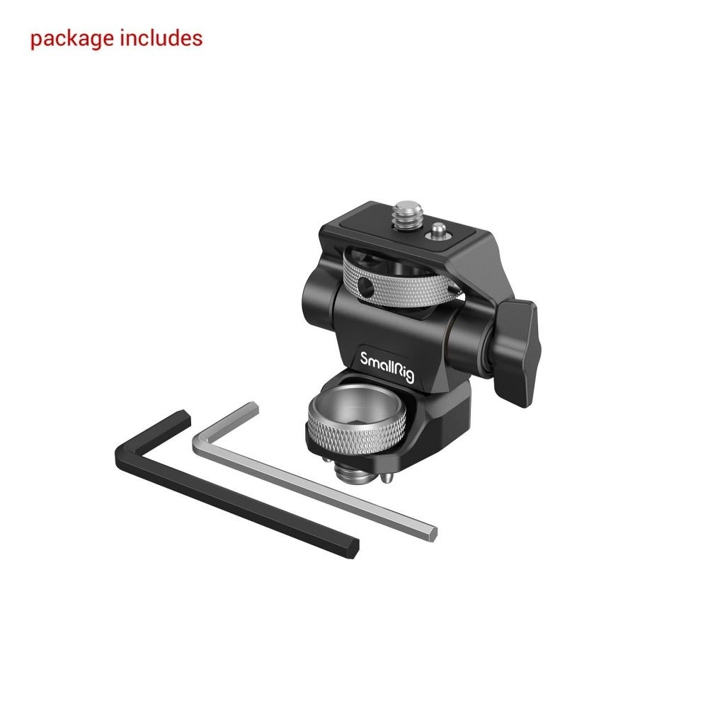 SMALLRIG Swivel and Tilt Adjustable Monitor Mount with ARRI-Style Screw mount SMALLRIG Swivel and Tilt Adjustable Monitor Mount with ARRI-Style Screw mount