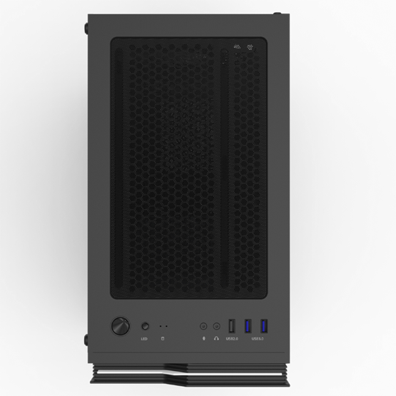  Zalman Midi T4 Plus Számítógépház Fekete