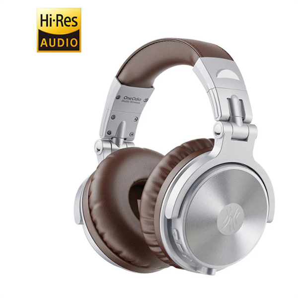 ONEODIO  Studio Pro C Brown  Vezeték nélküli Bluetooth  Hi-Res Audio DJ Fejhallgató