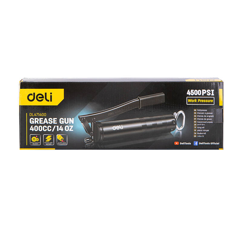 Grease Gun Deli Tools EDL471400 400CC 14oz 4500psi