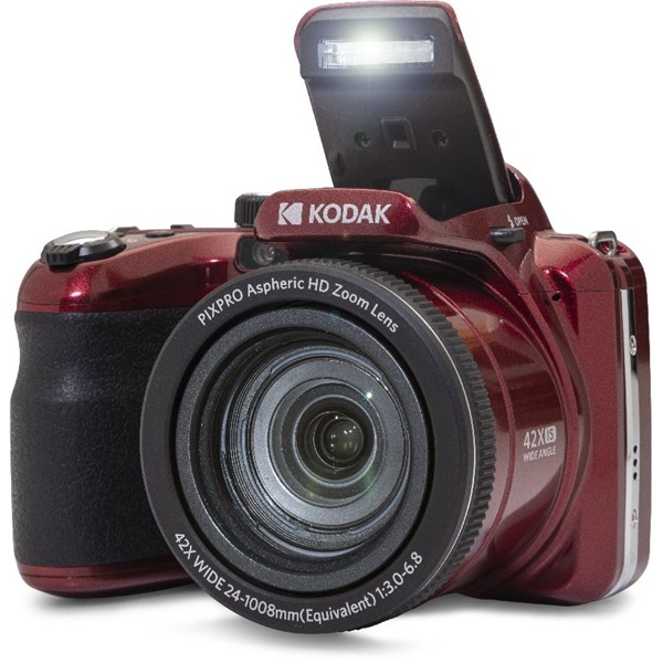 Kodak Pixpro AZ425 digitális fényképezőgép, piros
