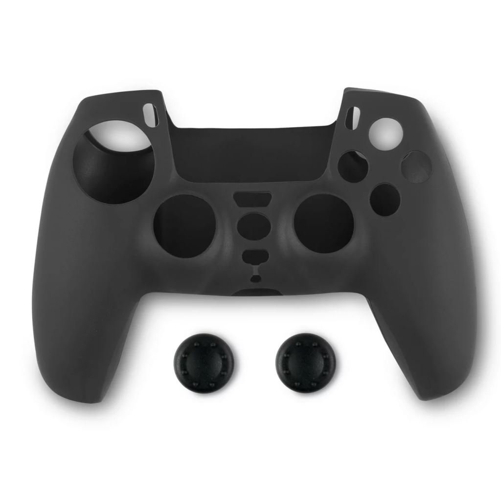 Spartan   072240 Gear DualSense kontroller szilikon borítás és analóg kupak fekete