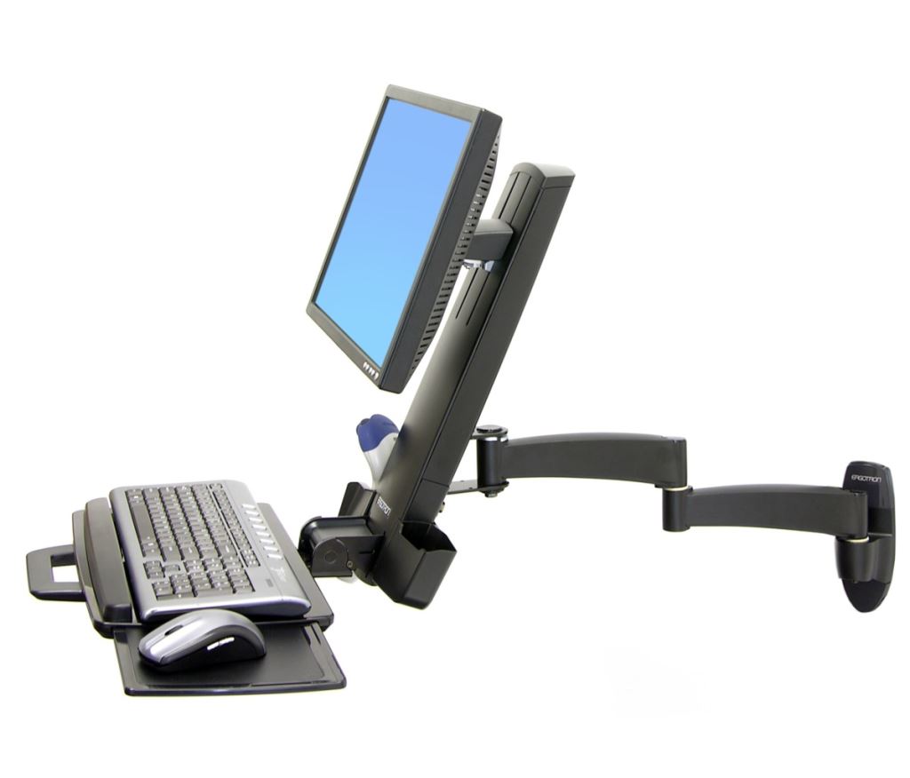 Ergotron Combo Series 200 tartókar fekete (45-230-200)