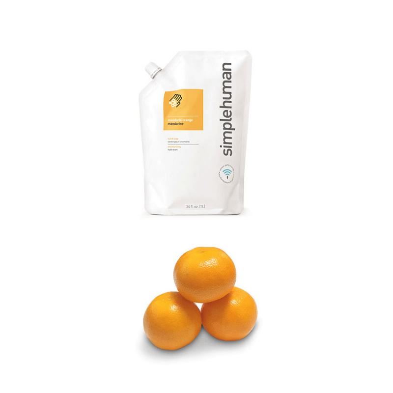 SimpleHuman CT1078 habszappan utántöltő mandarin-narancs 828ml