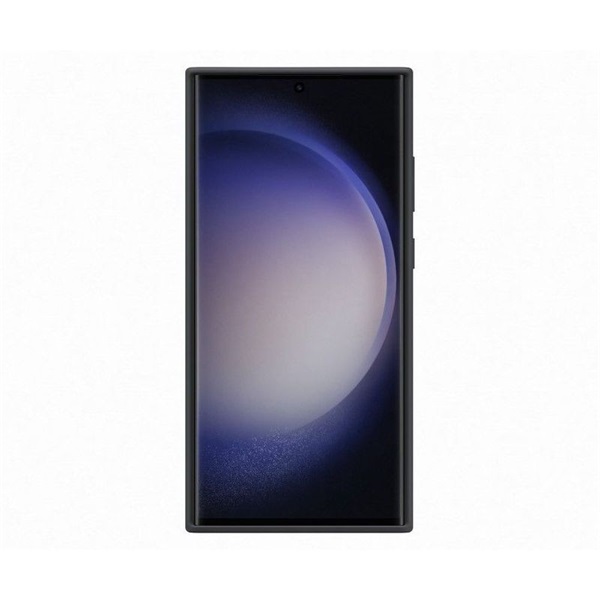 Samsung Galaxy S23 Ultra szilikontok szíjjal fekete (EF-GS918TBEGWW)