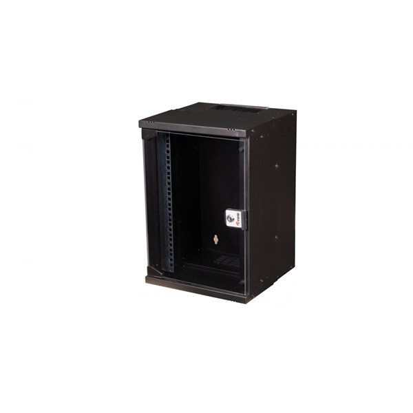 Equip Fali Rackszekrény EWM-09-3030-B 10" 9U 300x300mm lapra szerelt Fekete Equip Fali Rackszekrény EWM-09-3030-B 10" 9U 300x300mm lapra szerelt Fekete