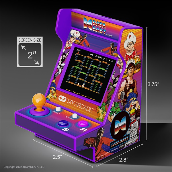MY ARCADE Data East Pico Player Hordozható