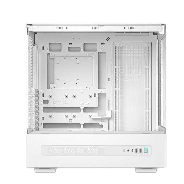DeepCool CH690 DIGITAL WH Fehér ATX Számítógépház  