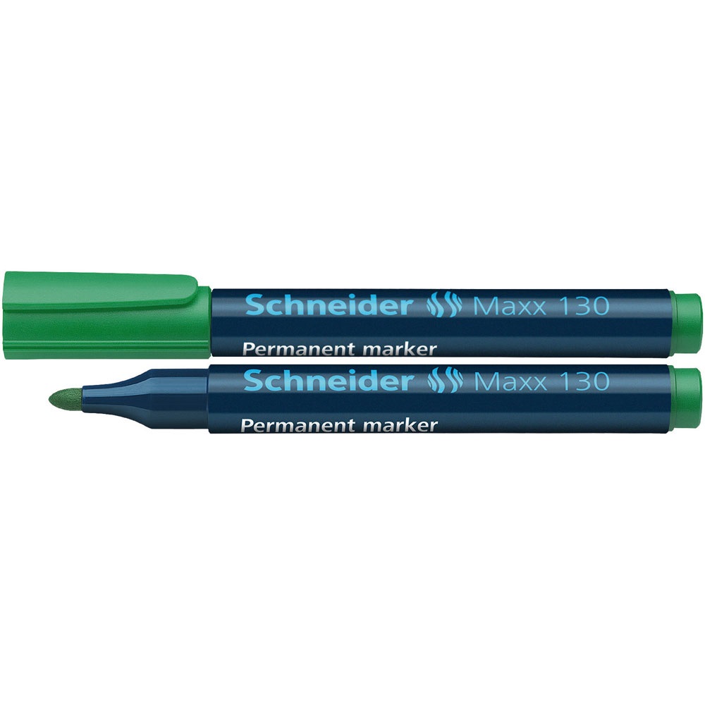 SCHNEIDER Alkoholos marker 1-3mm, kerek végű  Maxx 130 zöld (130 - 05)