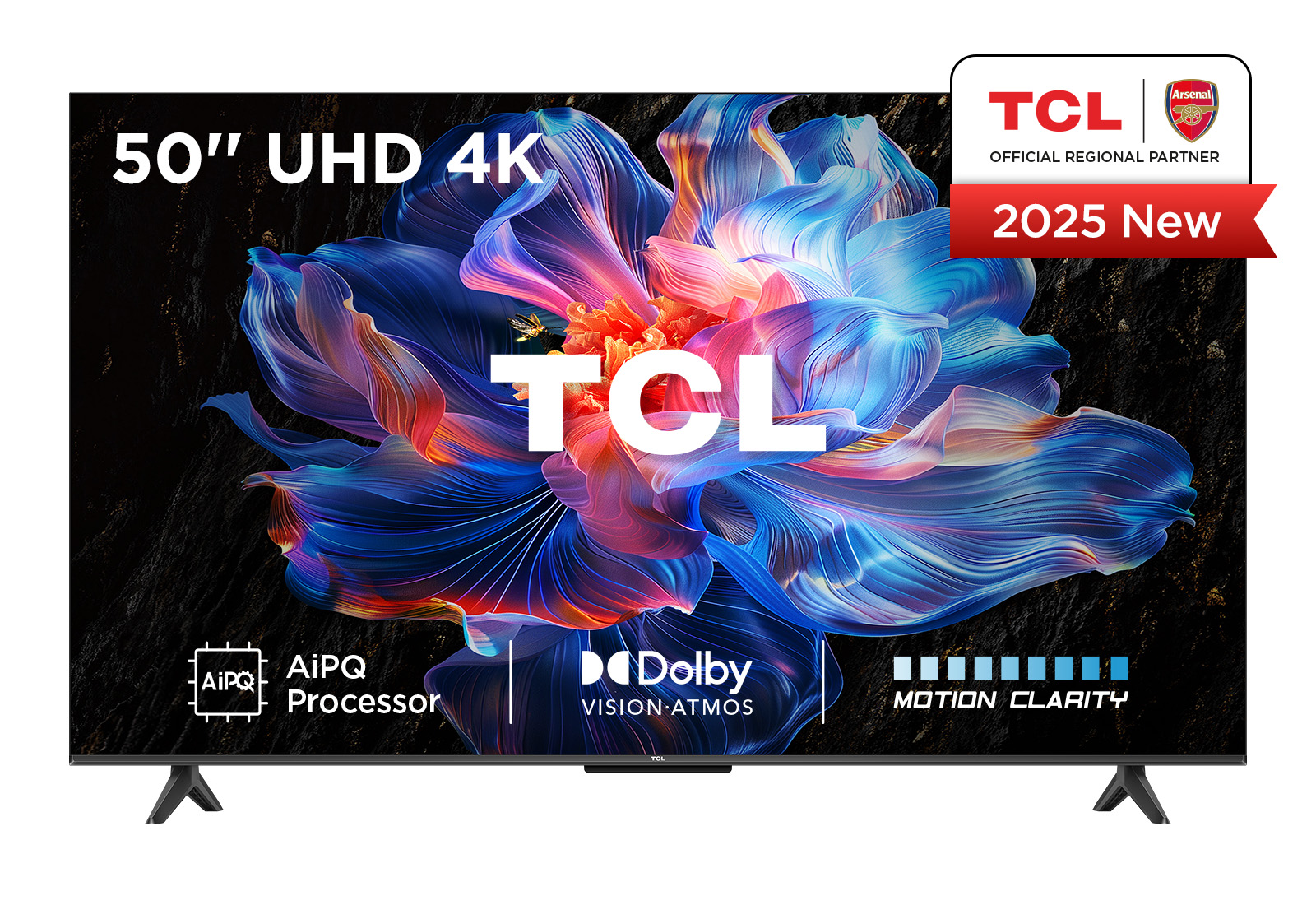 TCL 50" 50V6C UHD LED televízió
