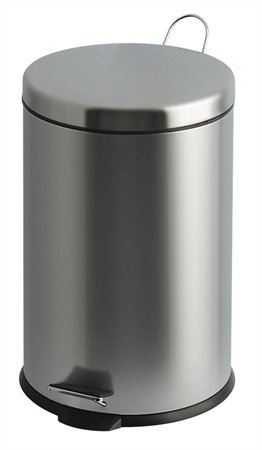 Vepa Bins pedálos fém szemetes 30L króm (VB 222230 MATT)