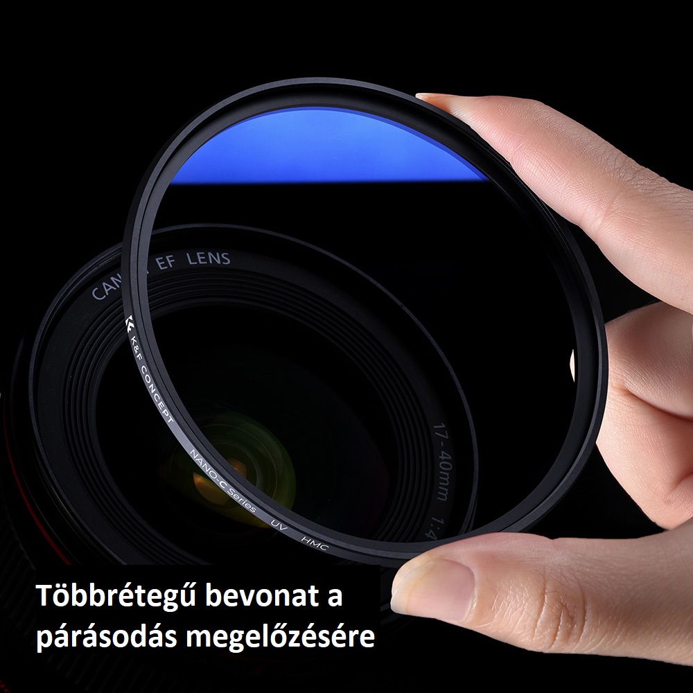 K&F Concept Classic Series multicoated UV szűrő, 52 mm