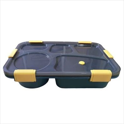 Iris KT-004-BL 5 rekeszes műanyag ételhordó doboz