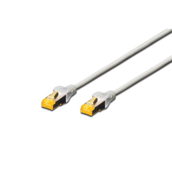 DIGITUS CAT6A S-FTP LSZH 10m szürke patch kábel DIGITUS CAT6A S-FTP LSZH 10m szürke patch kábel