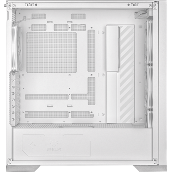  Asus TUF GAMING GT302 TG ARGB WHITE  midi számítógépház Számítógépház Fehér