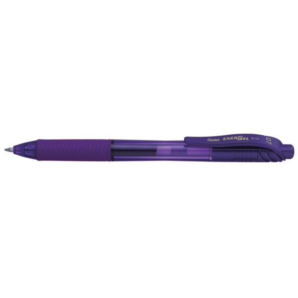 Pentel EnerGelX BL107-VX 0,7mm lila zselés rollertoll Pentel EnerGelX BL107-VX 0,7mm lila zselés rollertoll