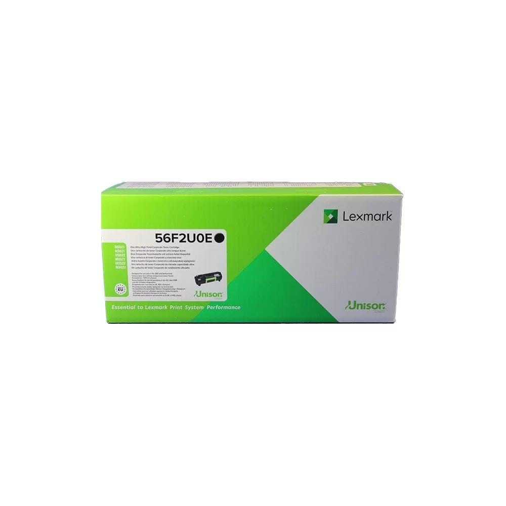 Lexmark 56F2U0E Fekete eredeti toner Lexmark 56F2U0E Fekete eredeti toner