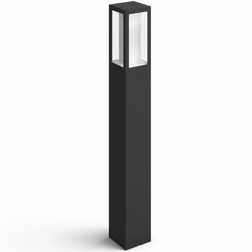 Philips Hue WaC Impress kültéri talapzatos lámpa fekete  (17432/30/P7 / 915005731101)
