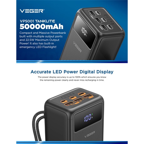 Veger VP5001C POWER BANK