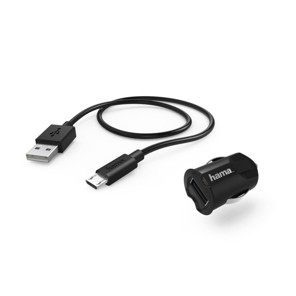 Hama Picco autós töltő + Micro-USB kábel 2,4A (178380)