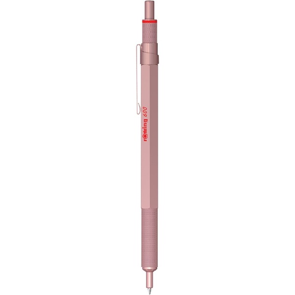 Rotring 600 1,0 mm nyomógombos rózsaarany golyóstoll Rotring 600 1,0 mm nyomógombos rózsaarany golyóstoll