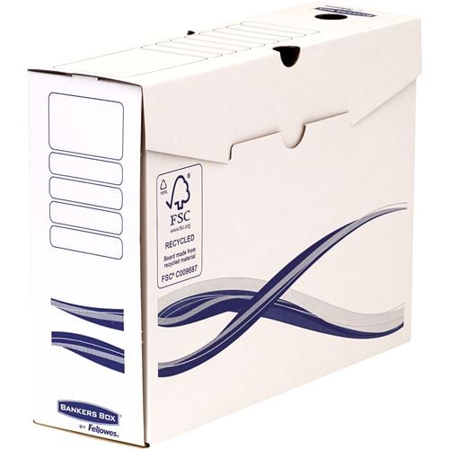 Fellowes Bankers Box Basic archiváló doboz A4, 100mm, 10db/csomag (4460203)