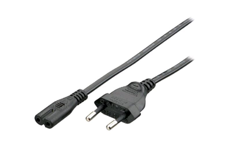 Equip 112160 notebook tápkábel nem földelt 1,8m fekete CB-8