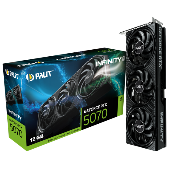 Palit GeForce RTX5070 12GB DDR7 Infinity 3 Videókártya