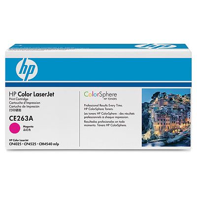 HP CE263A magenta toner HP CE263A magenta toner