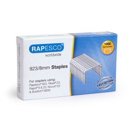 Rapesco 923/8 erős tűzőkapocs (IRS1236 / 1236) Rapesco 923/8 erős tűzőkapocs (IRS1236 / 1236)