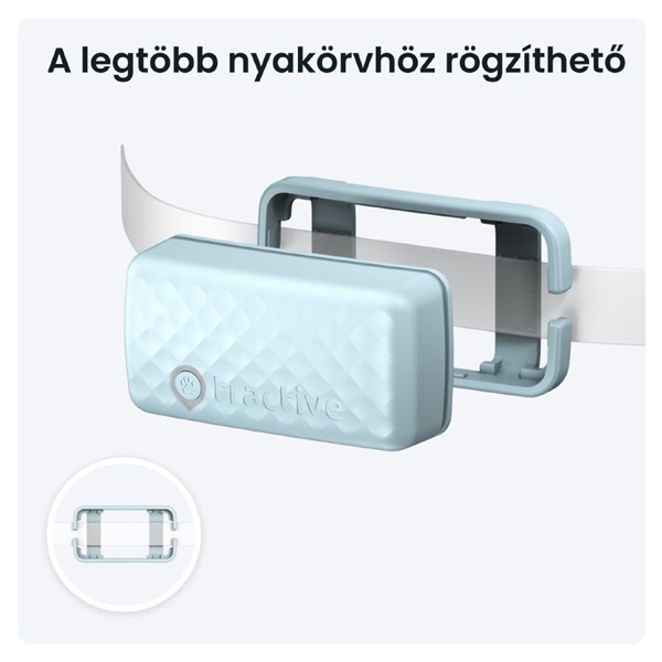 Tractive GPS CAT Mini menta macska GPS nyomkövető és tevékenységfigyelő