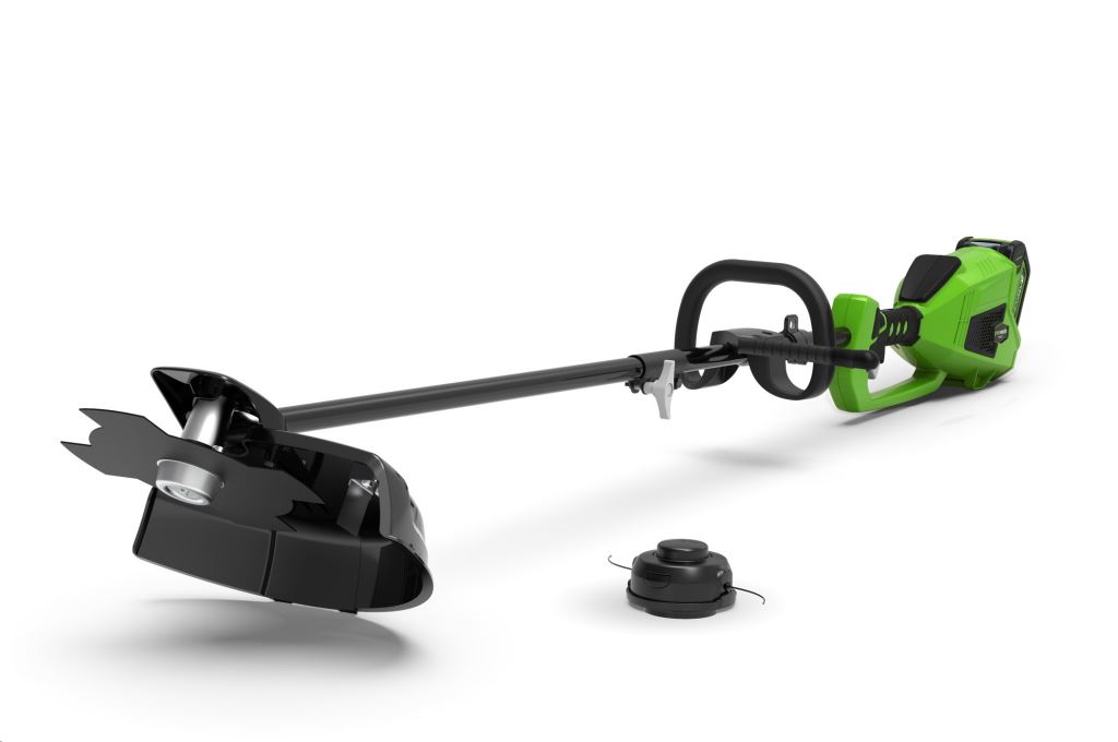 Greenworks GD40BC akkumulátoros fűszegélynyíró, 40V, akku és töltő nélkül, felső motoros