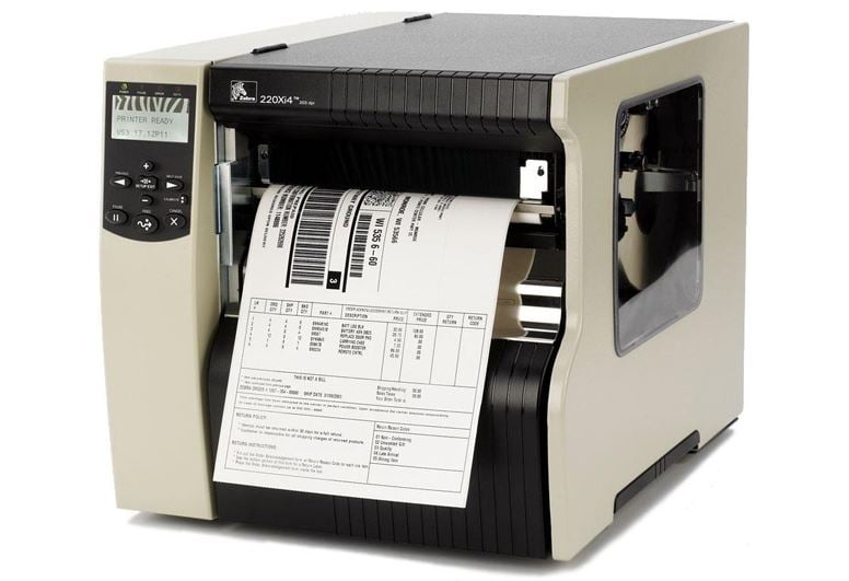 Zebra 220XI4 300DPI Z-NET címkenyomtató készülék Zebra 220XI4 300DPI Z-NET címkenyomtató készülék