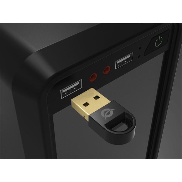 Conceptronic ABBY16B  Bluetooth 5.3, Távolság: Max.: 20m Bluetooth Adapter Fekete 