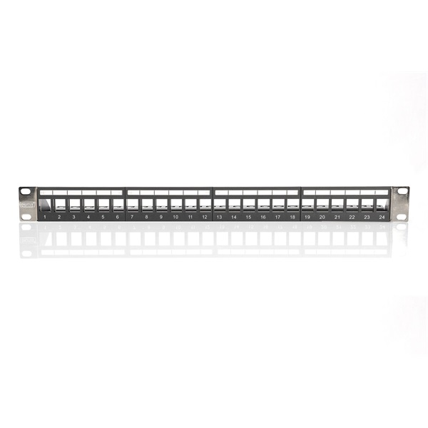 Digitus 24-port Patch Panel 1U Black