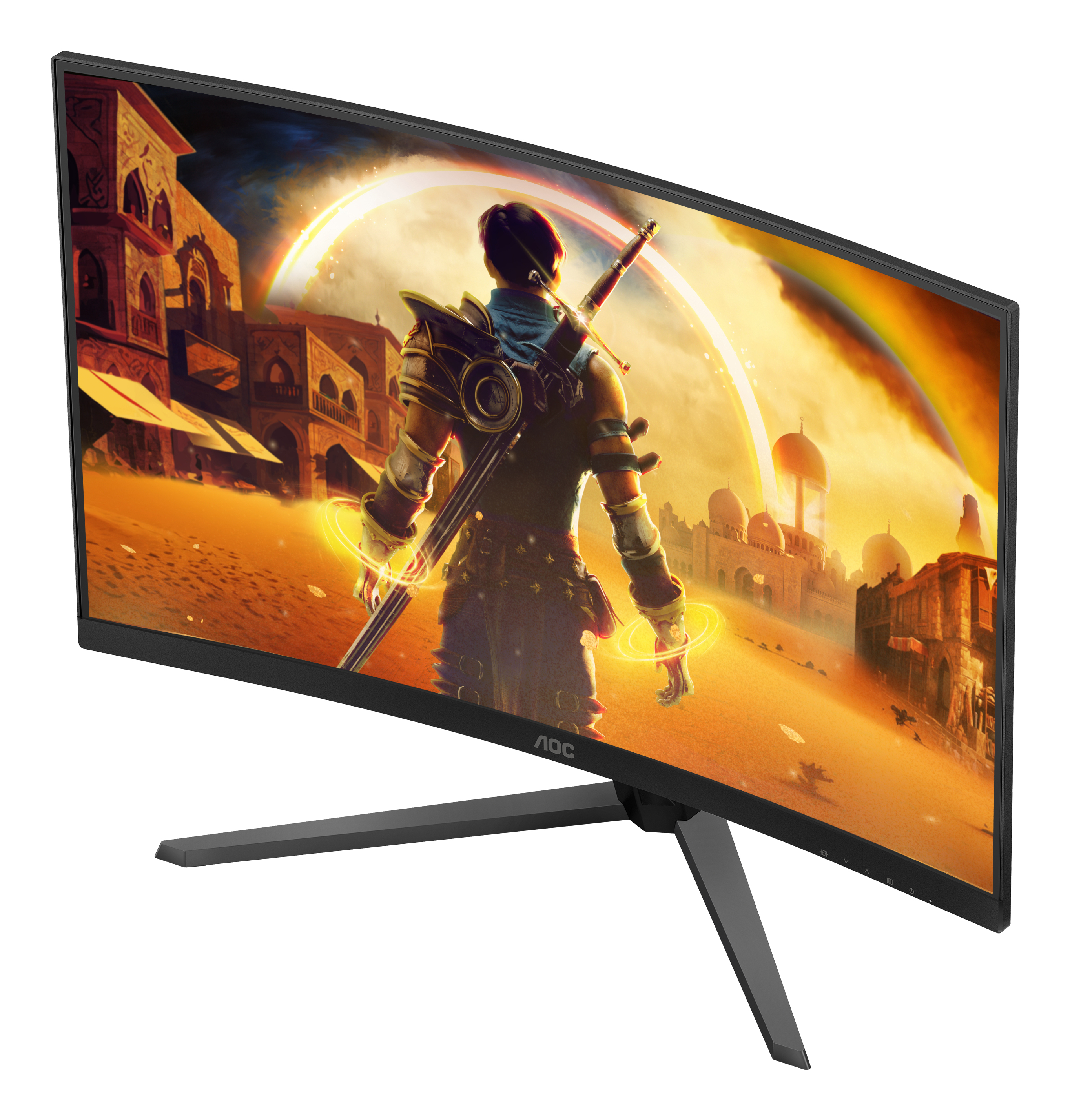 AOC 31,5" C32G42ZE Monitor - 1920x1080, Full HD, LED, VA, 260Hz, 4ms, FreeSync, Gamer, Fekete