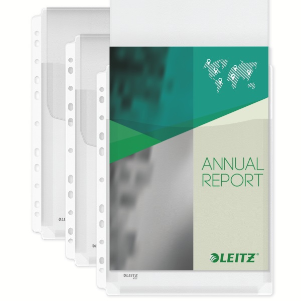Leitz Jumbo A4 lefűzhető füllel 5db/cs genotherm