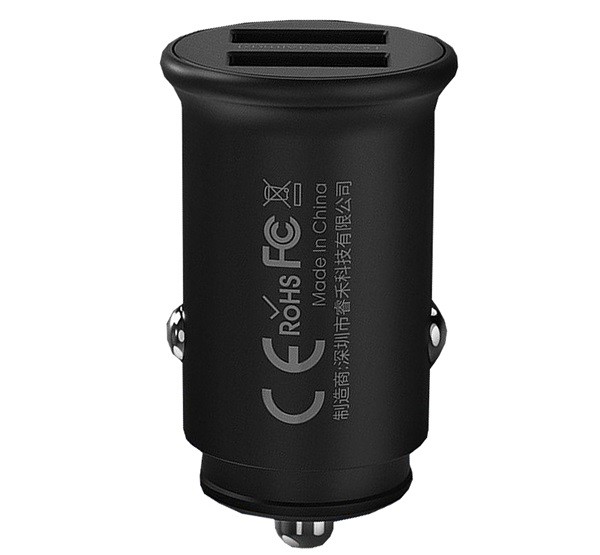 REMAX ROKI autós töltő 2 USB aljzat (5V / 2400mA) FEKETE (RCC219_B) REMAX ROKI autós töltő 2 USB aljzat (5V / 2400mA) FEKETE (RCC219_B)