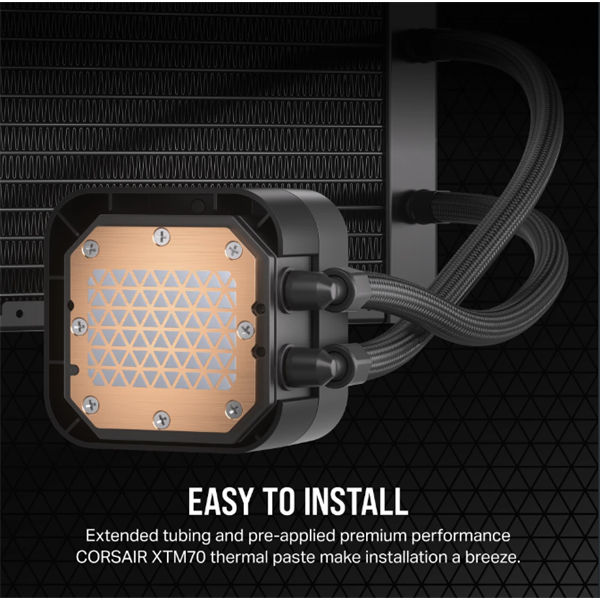 CORSAIR iCUE H170i ELITE LCD XT Liquid CPU Hűtő CORSAIR iCUE H170i ELITE LCD XT Liquid CPU Hűtő