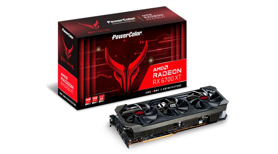 PowerColor Radeon RX 6700 XT 12GB Red Devil (AXRX 6700XT 12GBD6-3DHE/OC)