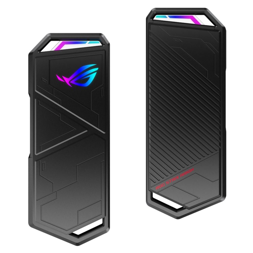 ASUS ROG Strix Arion M.2 NVMe SSD ház USB 3.2 GEN2 Type-C (10 Gbps) csavarhúzó nélküli szerelés, hővezető lapkákkal (ESD-S1C/BLK/G/AS) ASUS ROG Strix Arion M.2 NVMe SSD ház USB 3.2 GEN2 Type-C (10 Gbps) csavarhúzó nélküli szerelés, hővezető lapkákkal (ESD-S1C/BLK/G/AS)