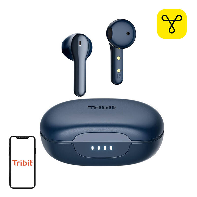 Tribit SolarBuds C2 BTH96R Earphones TWS Fekete