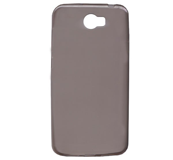 Szilikon telefonvédő (ultravékony) FÜSTSZÍNŰ [Huawei Y6 II Compact]