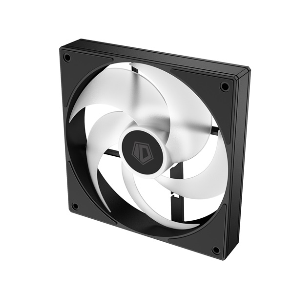 ID-Cooling 14cm AS-140-ARGB-K 24,9dB max. 122,66 m3/h  4pin  PWM ARGB Cooler Fekete