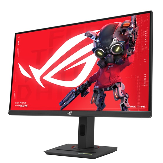 Asus 27" ROG Strix XG27ACMS Monitor - 2560x1440, QHD, IPS, 320 Hz, FreeSync Premium Pro, G-Sync, Fekete