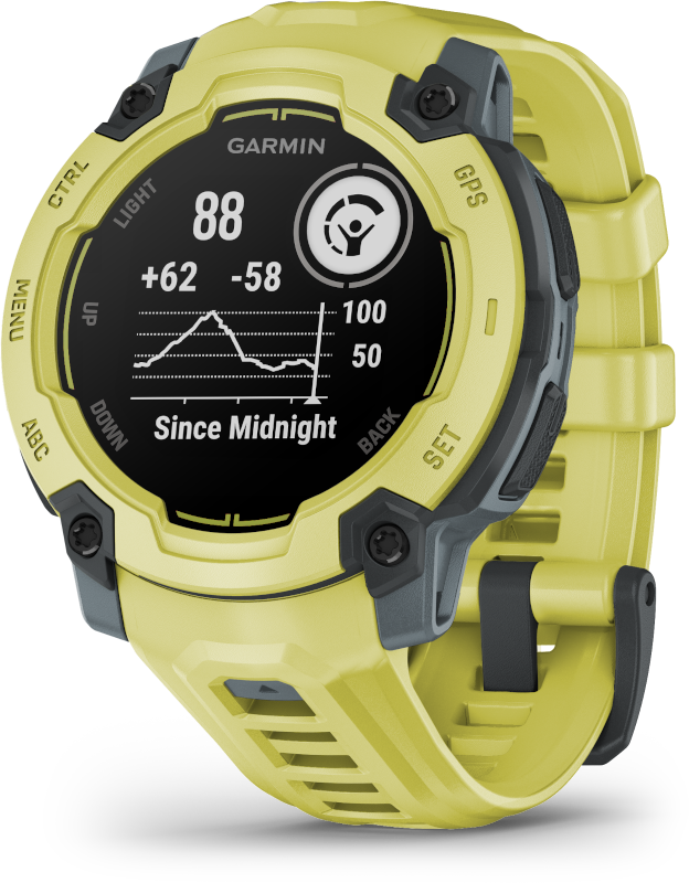 Garmin Instinct E 45mm okosóra Electric lime
